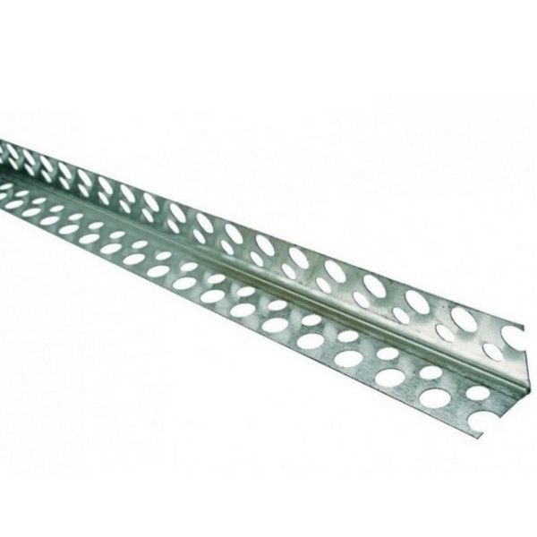 Профиль угловой алюминиевый 25х25 мм перфорированный 3000 мм