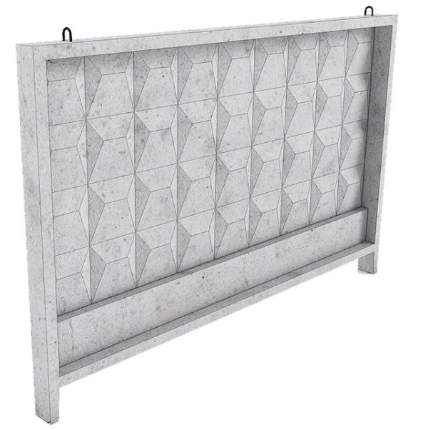 Панель забора ПО-2 ГОСТ 13015-2012